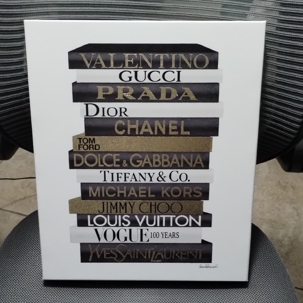 Black, White And Gold Picture For Any Room